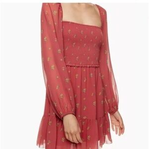 Aritzia Wilfred Tempest Mini Dress